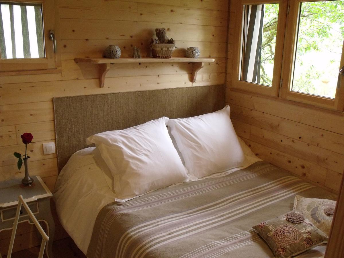 La Cabane Du Vieux Chene Susmiou Eksteriør bilde